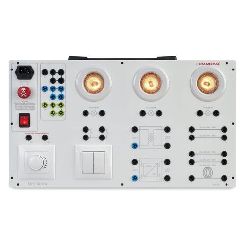 Painel de simulação de instalação elétrica - UV-103 - Diametral a.s.