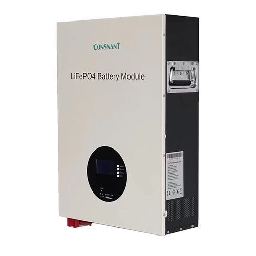 Sistema de baterias LiFePO4 - CNS-LFP48100-WM - Shenzhen Consnant Technology Co., Ltd. - modular / 48 V / para equipamento de telecomunicações
