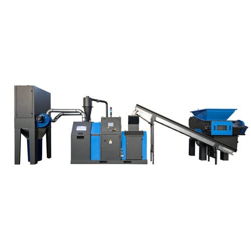 Linha de reciclagem de cabos - Compact series - TECNO COSTRUZIONI SRL - com granulação