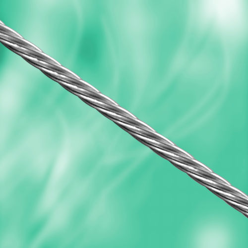 Cabo metálico em aço inoxidável - torque rope - Asahi intecc - flexível