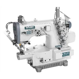 Máquina de costura de ponto fixo - SIRUBA S007K/KD Series - H SEWING CO., LTD. - interlock / de 3 agulhas / de tecidos