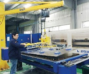 Balancim com ventosas para placas - BLA series - Herolift - regulável / elétrico
