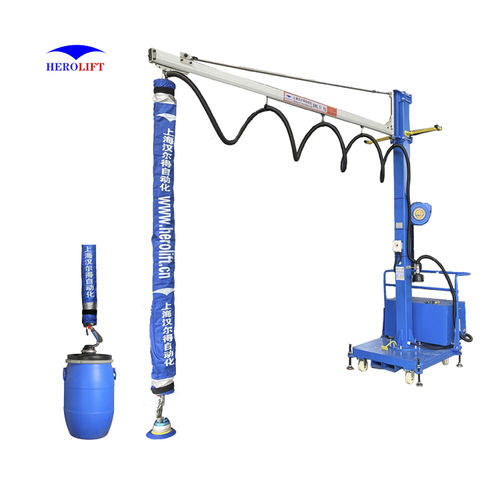 Manipulador pneumático - VCL120-2.5-Std - Herolift - com ventosas / de carregamento / para tambores