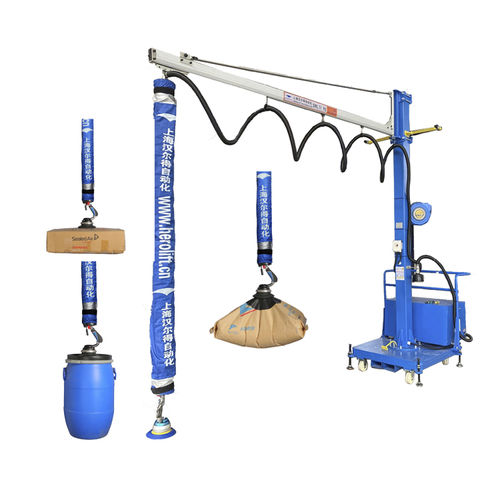 Sistema de elevação com tubo de sucção - VCL120-2.5-Std - Herolift - móvel / para movimentação / para sacos