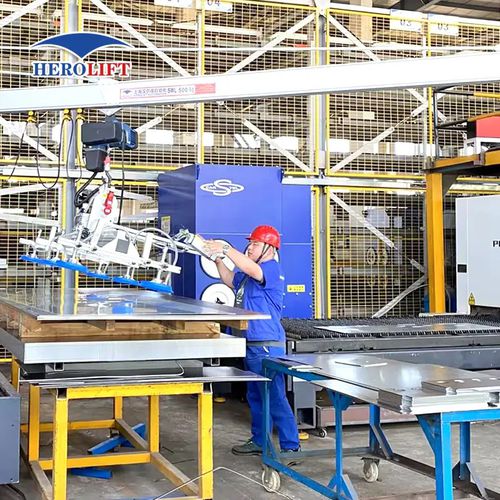 Balancim com ventosas para chapa - BLA500-6-T - Herolift - industrial / regulável