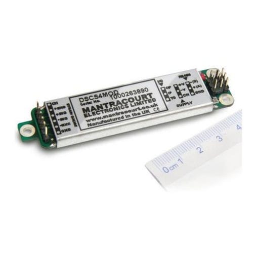 Placa de condicionamento de sinais para extensômetro - DSC series  - Mantracourt Electronics Ltd