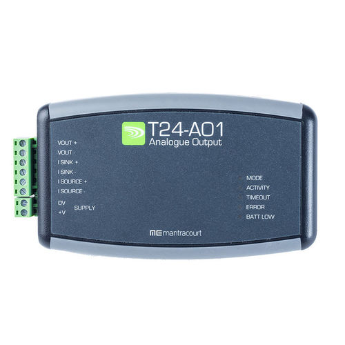 Receptor sem fio - T24-AO1 - Mantracourt Electronics Ltd - analógico / industrial / para radiotelemetria