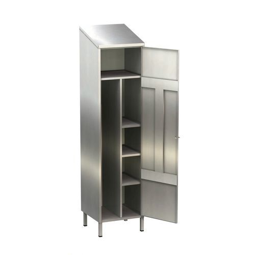 Armário de acondicionamento - 54836DL - Brökelmann Geräte- und Anlagenbau - de piso / em aço inoxidável / a chaves