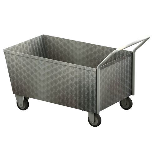 Carrinho de transporte - 3120300 - Brökelmann Geräte- und Anlagenbau - em aço inoxidável / multiuso / com rodízios