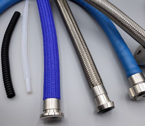 Mangueira para produtos químicos - PH1SS-03 - CIMAKA International GmbH - para produtos alimentares / para cloro / em PTFE