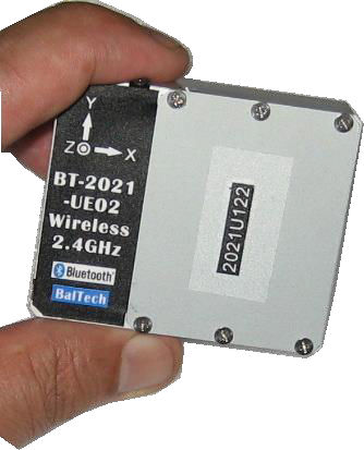 Sensor de vibração eletrônico - BT-2021UE - BalTech Co. Ltd. - para monitoramento de máquina / sem fio
