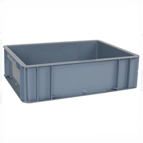 Caixa plástica - KT-EU43120 - Qingdao King Tai Plastic Industry Co.,Ltd - de armazenamento / empilhável / com tampa
