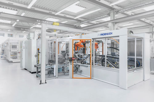 Banco de ensaio mecânico - EOL  - JW FROEHLICH Maschinenbau GmbH - funcional / de deslocamento / automático