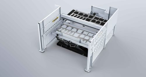 Empilhador para máquinas - GripMaster - TRUMPF Maquinaria, S.A. - para prensa a perfurar / para automatismo / contínuo