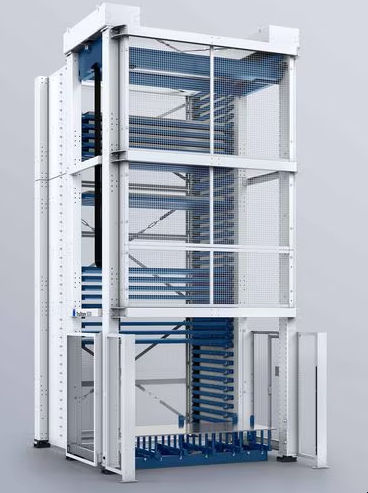 Torre de armazenagem para placas - TruStore 30 series - TRUMPF Maquinaria, S.A. - para suporte plano / modular / para chapa