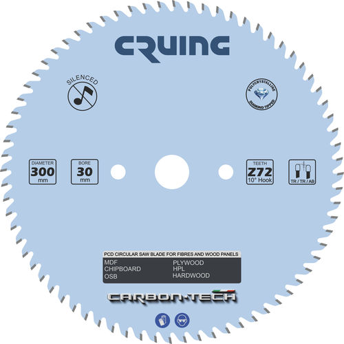 Lâmina para serra PCD - Cruing Italy srl - circular / de uso universal