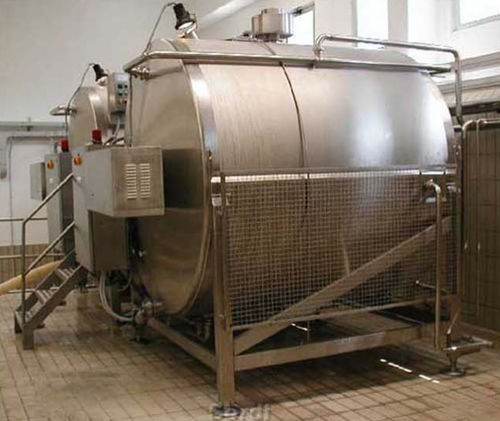 Tanque de fabricação de queijo de coagulação - CASEUS - Sordi SRL - de massa prensada cozida / em aço inoxidável