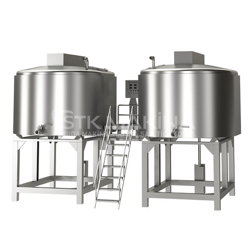 Tanque para leite - STK Makina - cilíndrico / de processo / para aquecimento