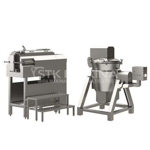 Cozedor industrial seco - STK Makina - a vapor / para queijo