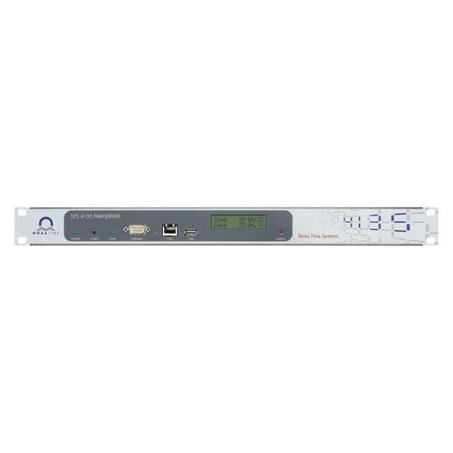 Servidor de tempo de alta precisão - DTS 4135 - MOBATIME Swiss Time Systems - NTP / GPS / 24 Vcc