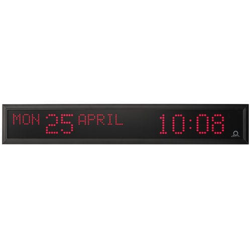 Relógio sincronizado - DK series - MOBATIME Swiss Time Systems - com calendário / GPS / controlado por rádio DCF77