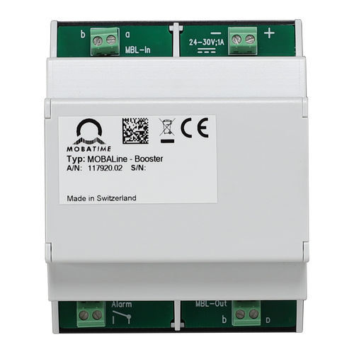 Amplificador de sinal - MOBALine-Booster - MOBATIME Swiss Time Systems - CC