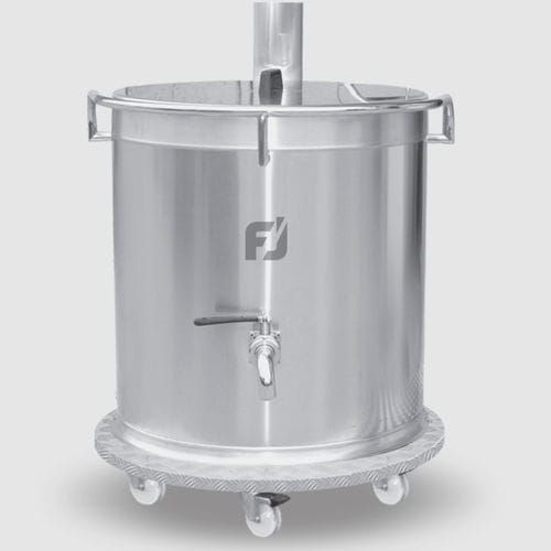 Tanque de fabricação de queijo para pasteurização - CASARO CL series - Frigojollinox s.r.l. - em aço inoxidável