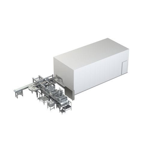 Máquina de têmpera horizontal - ARCTIC HT - Ice Com GmbH - automática