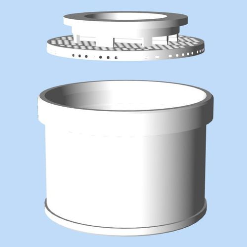 Forma para produtos alimentares para queijo - Laude – A Tetra Pak company - redonda / com 1 cavidade