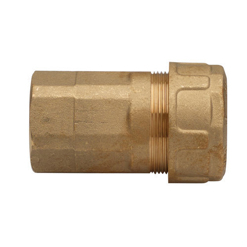 Conexão hidráulica - 5F0100 series - Rubinetterie Bresciane - para gás / de compressão / em latão