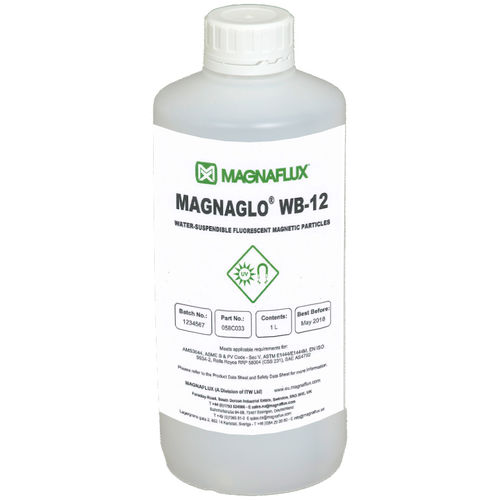 Fluido de partículas magnéticas - WB-12 - Magnaflux - de emissão óptica por centelhamento