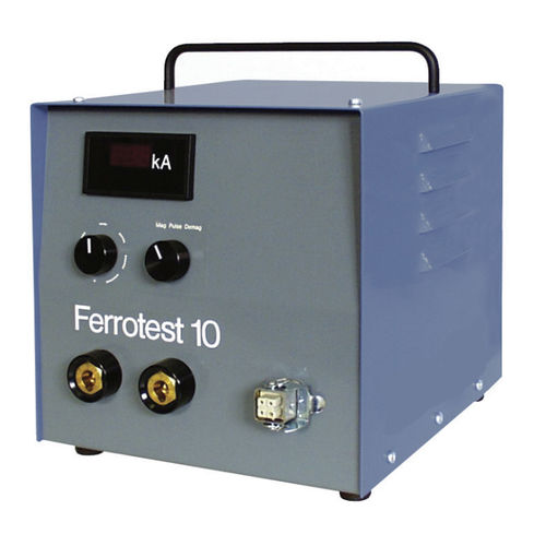 Aparelho de inspeção de defeitos de superfície - Ferrotest - Magnaflux - para tubulações de aço / para detecção de vazamentos / móvel