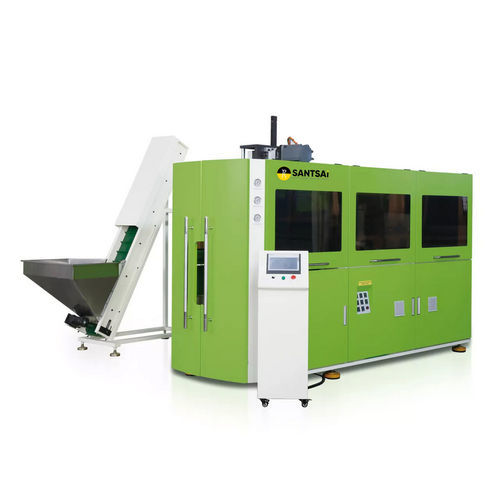 Máquina de estiramento e sopro - STS series - SANTSAI MACHINERY - para PET / para garrafas / com duas estações