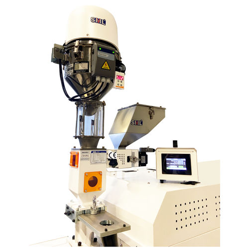 Dosador gravimétrico - SCM series - SANTSAI MACHINERY - de granulados / para a indústria do plástico / com tremonha