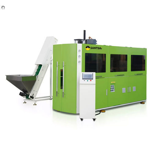 Máquina de estiramento e sopro - STSM-3 - SANTSAI MACHINERY - para PET / para garrafas / com duas estações