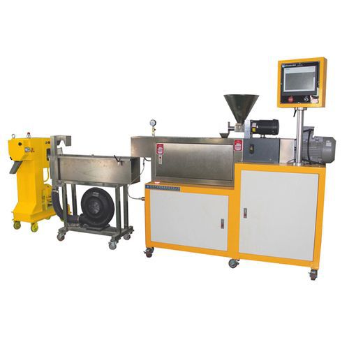 Extrusora de rosca dupla - simptek limited - para laboratório