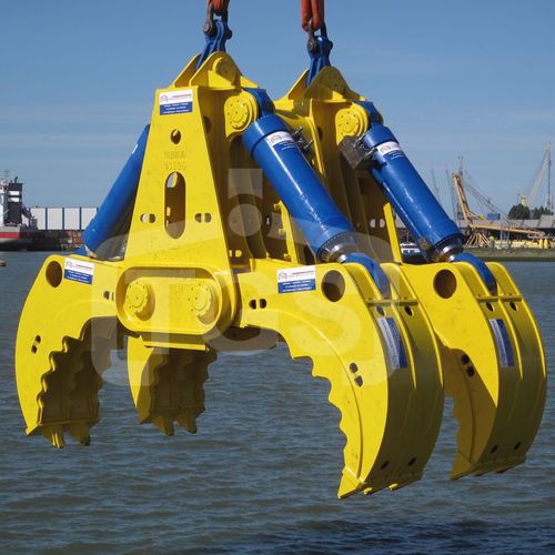 Garra de reagrupamento - Tgs - the grab specialist BV - hidráulica / de 4 dentes