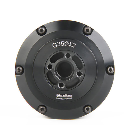 Motor sem escovas - G35 - CubeMars - CC / 16 V / de eixo vazado