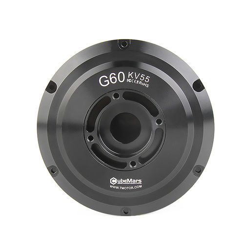 Motor sem escovas - G60 - CubeMars - CC / 24 V / de eixo vazado