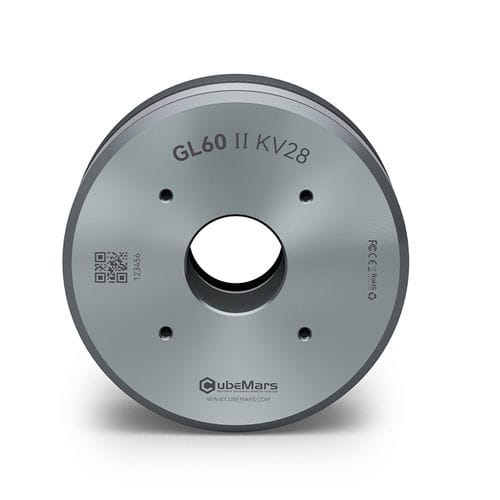 Motor sem escovas - GL60 II - CubeMars - CC / 16 V / de eixo vazado
