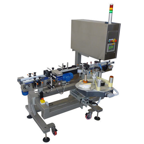 Rotuladora automática - Sistema WA - LABELPACK - para garrafas / para latas / para boiões