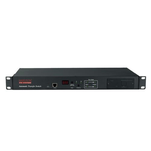 Unidade de distribuição de energia para montagem em rack - ATS series - Maruson Technology - rack de 19"