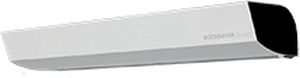 Cortina de ar ambiente - Guard One series - Sonniger - horizontal / de parede / com aquecimento elétrico