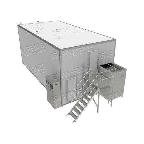 Congelador IQF - GLZ  - Zhejiang Guanfeng Food Machinery Co.,Ltd. - tipo túnel / de processo / com ventilação