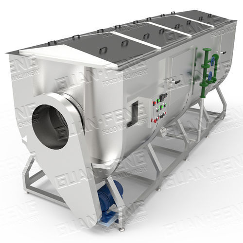 Máquina de escaldagem em espiral - GSP series - Zhejiang Guanfeng Food Machinery Co.,Ltd. - para pescado / para frutas e legumes / para a indústria alimentícia