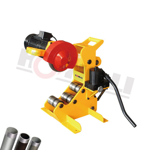 Máquina de corte com faca rotativa - QG8C-A - Hongli Pipe Machinery - para tubos metálicos / portátil / elétrica e hidráulica