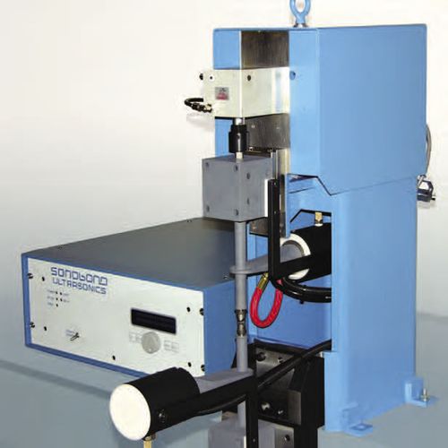 Máquina estacionária de solda por ultrassom - Sonobond Ultrasonics - semiautomática / para metais / de cabeça dupla
