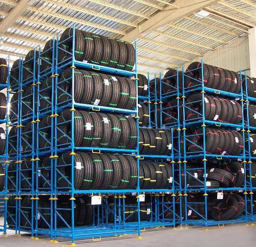 Estante industrial empilhável - Nanjing A-Plus Metal Products Co.,Ltd - regulável / em aço inoxidável / ISO 9001