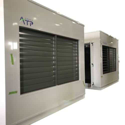 Unidade de tratamento de ar de piso - GreenAIR - Group ATP - para sala limpa / para grandes volumes de ar / para escola