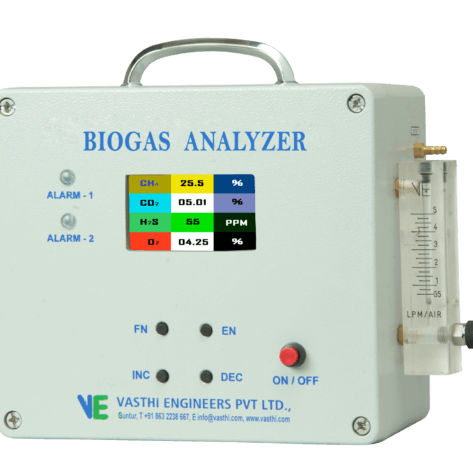 Analisador para biogás - vasthi instruments - de processo / de concentração / portátil